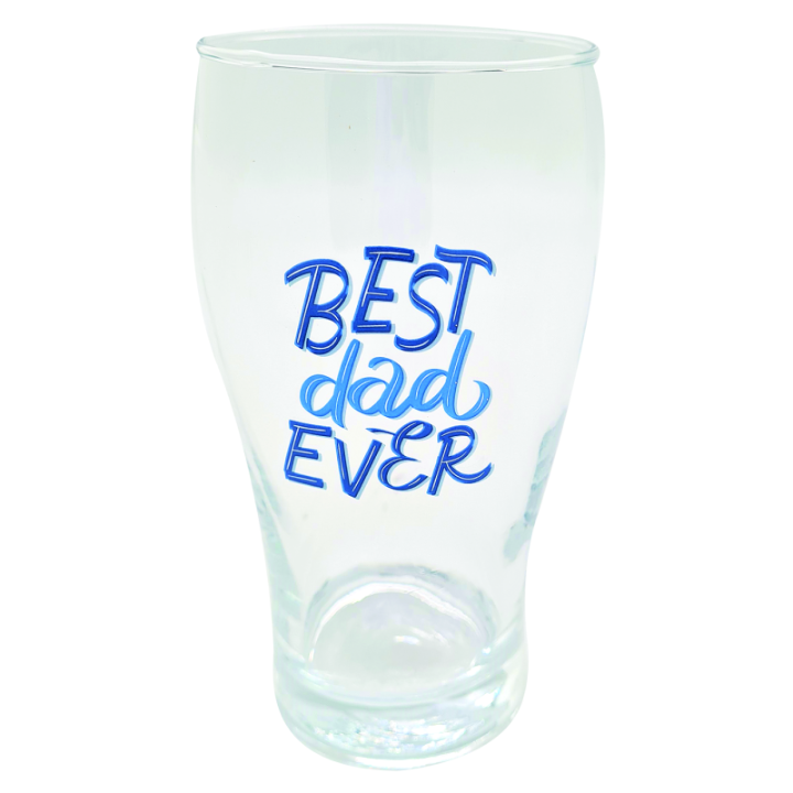 Best Dad Glass