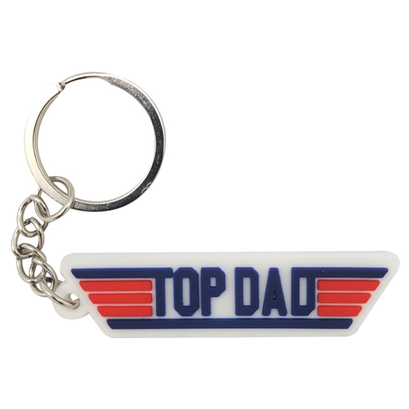Top Dad Keychain