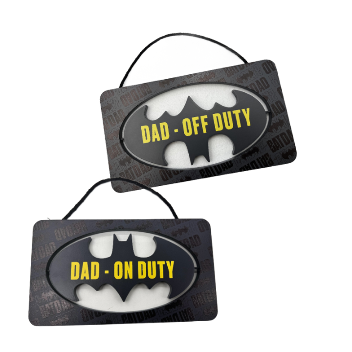 Bat Dad Sign