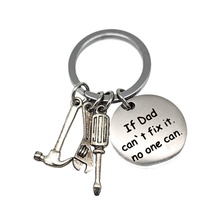 Dad Can Fix It Keyring