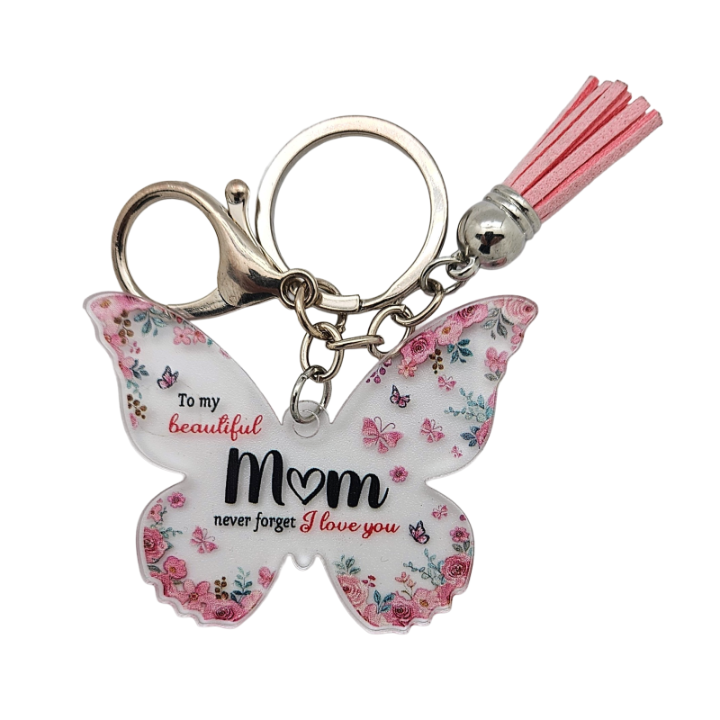 Butterfly Keyring