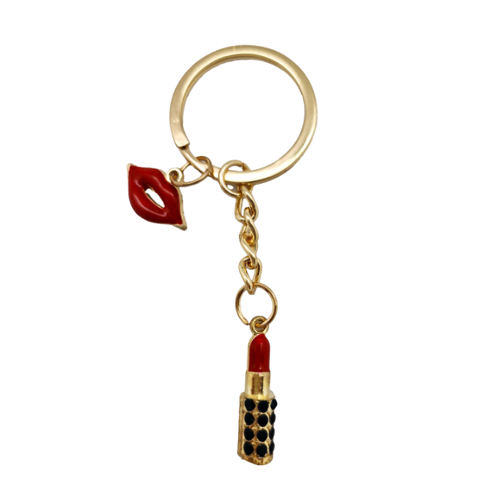 Lipstick Keyring